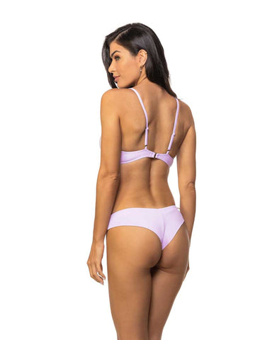 Lavender Cheeky Bikini Bottom Moderate & Brazilian Cut