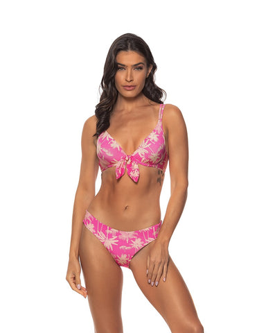 Trancoso Tie Knot Underwire Halter Top