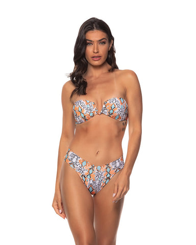 Tulum Deep V Bandeau Top