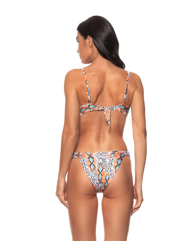 Tulum Reversible Draped Side High Leg Bottom Full & Brazil Cuts